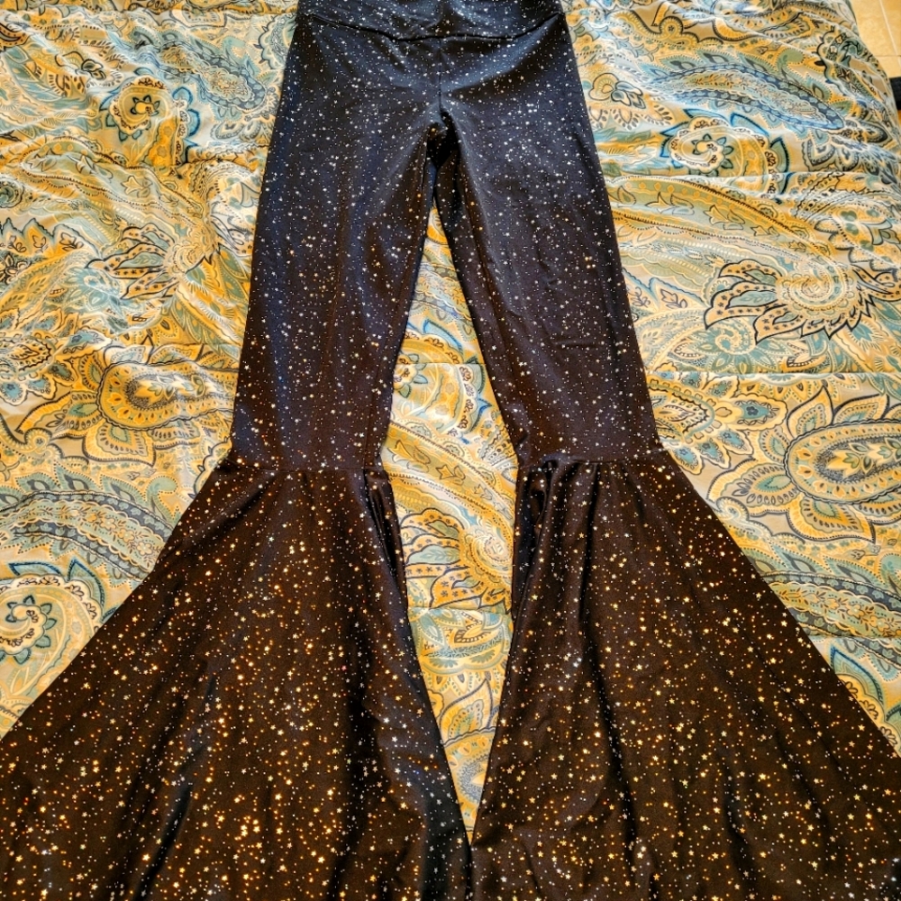 Holographic Star Bellbottoms